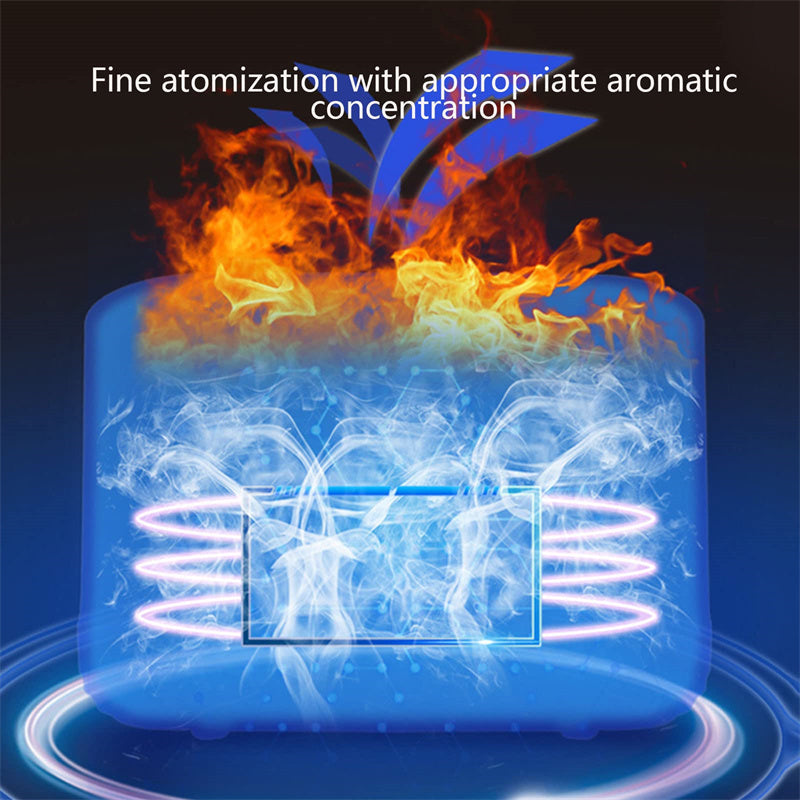 Dyfuzor Nawilżacz z Efektem Płomienia z Reniferem